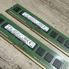 Samsung 8GB (2x4GB) DDR3 DIMM PC3-12800U 240-Pin Unbuffered RAM picture