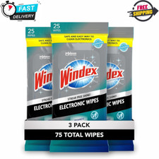 Windex Electronic Cleaning Wipes, Pre-Moistened Screen Wipess for TVs... -3 Pack picture