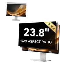 [2 Pack] 23.8 Inch Computer Privacy Screen Filter for 16:9 2 Pcs 23.8inch-16:9 picture