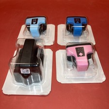 Lot of 4 Genuine HP 02 Series Ink Cartridges CB279W CB280W CB283W CB284W OEM picture
