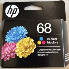 HP 68 Tri-color Original Ink Cartridge, 7FP20TN Exp: 11/2026 picture