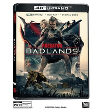 Sony Pictures Home Entertainment Predator: Badlands 4K Ultra HD Movie with picture