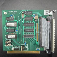 Vintage TECMAR QIC-02 Tape Host Adapter ISA Controller Card Made in USA picture