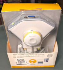 Belkin - 2 Port External KVM Switch - Flip USB - F1DF102U - New In Box picture