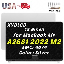 Original for Macbook Air A2681 M2 EMC 4074 661-25798 LCD Screen Assembly Silver picture