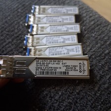 7×Cisco ONS-SE-G2F-LX 2Gbps FC SMF 10km 1310nm Duplex LC SFP Transceiver     A-5 picture