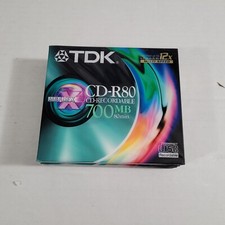 TDK CD-R80ED SEALED Up to 12X CD-Recordable picture