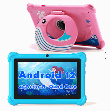 7 Inch 4GB 32GB Animal Design Kids Educational Learning Android Tablet Ages 4-10 picture