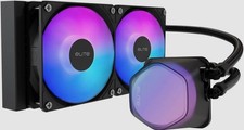Cooler Master Elite Liquid 240 CPU AIO Cooler 240mm Radiator 2x ARGB PWM Fans picture