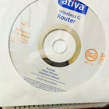 Ativa Wireless G Router AWGR54 802.11g 54 Mbps 4-Port 10/100 White picture