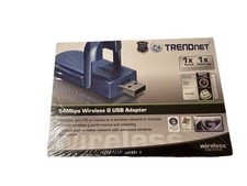 Trendnet TEW-424UB Wireless Adapter (SEALED AND VINTAGE).free Shipping picture