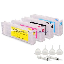 4*700ML T41F2-T41F5 Empty Ink Cartridge For Epson Surecolor T3400 T5430 T5400 picture