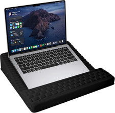 Laptop Stand with Wrist Rest, Reversible Lap Desk with Support picture