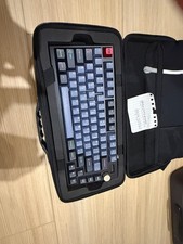 CannonKeys Satisfaction75 R2 Black Mechanical Keyboard GMK Dracula Banana Split picture