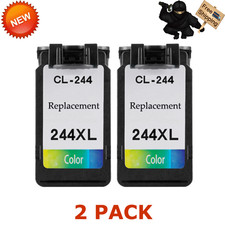 PG243XL CL244XL Black Color Ink Set For Canon Pixma iP2820 MG2520 MG2550 MX495 picture