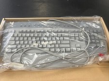 RARE BRAND NEW HP CLICKY 5184-9648 126 KEYS MULTIMEDIA INTERNET PS2 KEYBOARD (O) picture