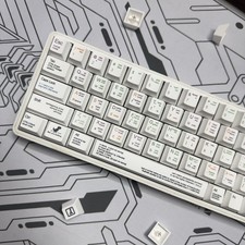 Linux VIM Coder Theme Keycaps Cherry Profile Dyesubs PBT Keycap Set picture