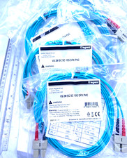 Legrand Quiktron Lot of 13 Fiber Optic Cable VS 2M SC SC 10G DPX PVC 852-442-006 picture