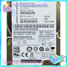 IBM 01NN110 01NN124 AHF4 1.8TB 10K 12Gb SAS 2.5 HDD STORWIZE 2076 V7000 00FJ083 picture