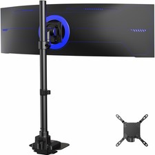 VIVO Single Ultrawide Monitor Tall Desk Mount, Fits Computer Screens up to 57