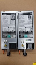 Lot of 2 Dell 0CMPGM 0W12Y2 for PowerEdge R630 R730 1100W EPP Power Supply picture