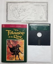 The Fellowship of the Ring C64 Commodore 64 Disk + User Guide 1986/87 picture