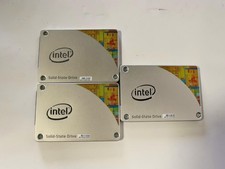Lot of 3 Intel SSD 530 Series 180GB 6Gb/s SATA 2.5