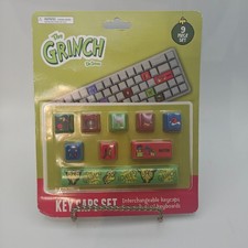 NEW IN PACKAGE SEALED The Grinch Dr. Seuss Key Caps 9 Piece Set US24 picture