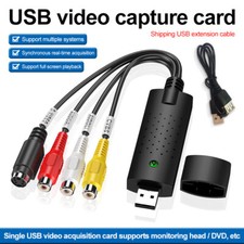 USB 2.0 Audio TV Video VHS to DVD VCR PC DVR HDD Converter Adapter Capture Card picture