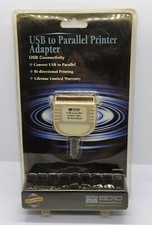 Brand New Sealed Micro Innovations USB To Parallel Printer Adapter USB545C picture