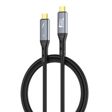 3.3ft. USB4.0 Type C to Type C Video Data Cable, Thunderbolt 4, 8K@60Hz 40Gbps picture