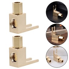 12 PCS Copper Banana Jack to Spade Plug Adapter, Audio Terminal picture