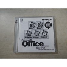 Microsoft Office Professional Bookshelf Windows 95 Vintage 2 CD ROM Set OEM picture