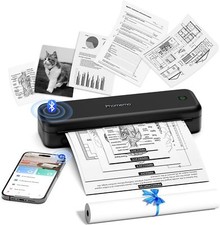 Phomemo M834 Portable Printer Inkless Thermal Printers Support 8.5 x 11