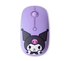 Sanrio Official Kuromi Low Noise Wireless Mouse Cute Purple Silent Click picture