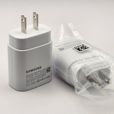New OEM Samsung 25W USB-C Super-Fast Charging Wall Charger (EP-TA800) - White picture