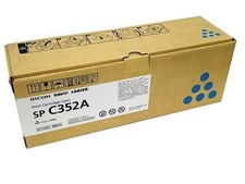 Genuine Ricoh 408212 Brand New Sealed Box Cyan Toner. We Ship Fast picture