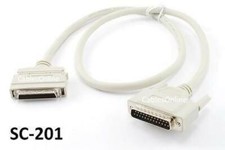3ft SCSI-2 (HPDB50) Male to DB25 Male 25 Pair Molded Cable, CablesOnline SC-201 picture