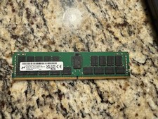 Micron 64GB DDR4-3200 ECC RDIMM Server RAM MTA36ASF8G72PZ-3G2F1 PC4-3200AA 2Rx4 picture