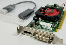 Dell AMD HD 6450 Windows 10 DisplayPort DVI Video Card HDMI VGA Adapter ATX Slim picture