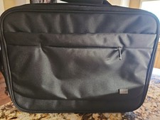 Case Logic Black  19” Laptop Shoulder/Messenger Bag Padded Strap picture