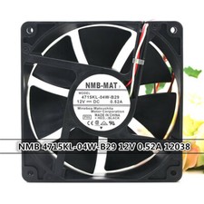 1pcs NMB 4715KL-04W-B29 12V 0.52A 12038 3 line speed measurement cooling fan picture
