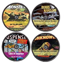 4 DVD ROMS  Tales of Mystery, Famous Monsters, Tales of Suspense, Adventures  picture