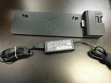 HP D9Y32AA#ABA 2013 Ultra Slim Docking Station w/ adapter supply picture