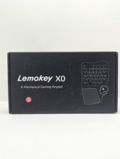 LEMOKEY X0 One Handed Gaming Keyboard, 35 Keys North-Facing Red Backlit Wired picture