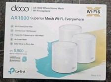 TP-Link Deco X25 AX1800 WiFi 6 Whole Home Mesh System 3-Pack Dual Band *NEW* picture