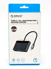 Orico 7-In-1 USB-C Multifunction Docking Station For Laptops, Mobile Phones Etc. picture