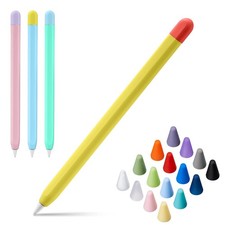 LINGXIU 4 Pack Silicone Case Cover Compatible with Apple Pencil 2nd Generatio... picture