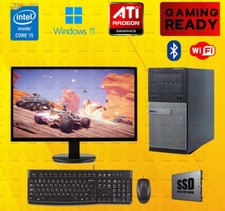 DOTA 2 Gaming Desktop PC SSD Computer ATI 1GB GDDR5 Win11 8GB bundle picture