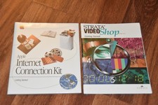 vintage APPLE Manual INTERNET CONNECTION KIT Getting Started & STRATA Video Shop picture